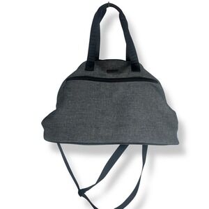 Hugo Boss Travel Duffel Bag Gray Men's Carryall‎ Weekender ZIPPER IS BROKEN